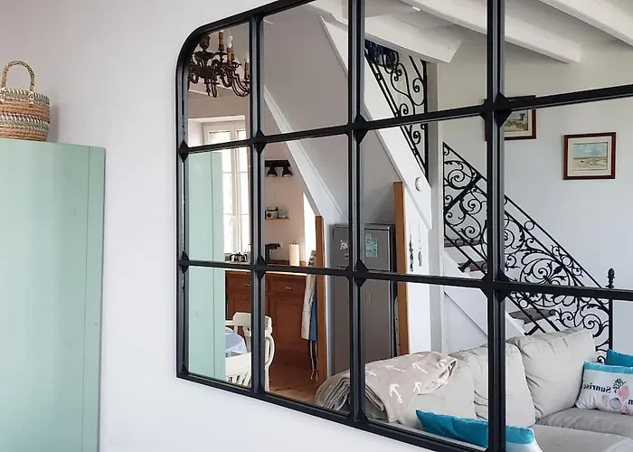 아파트 Appartementde Charme En Duplex Face Au Port De 바르플뢰르